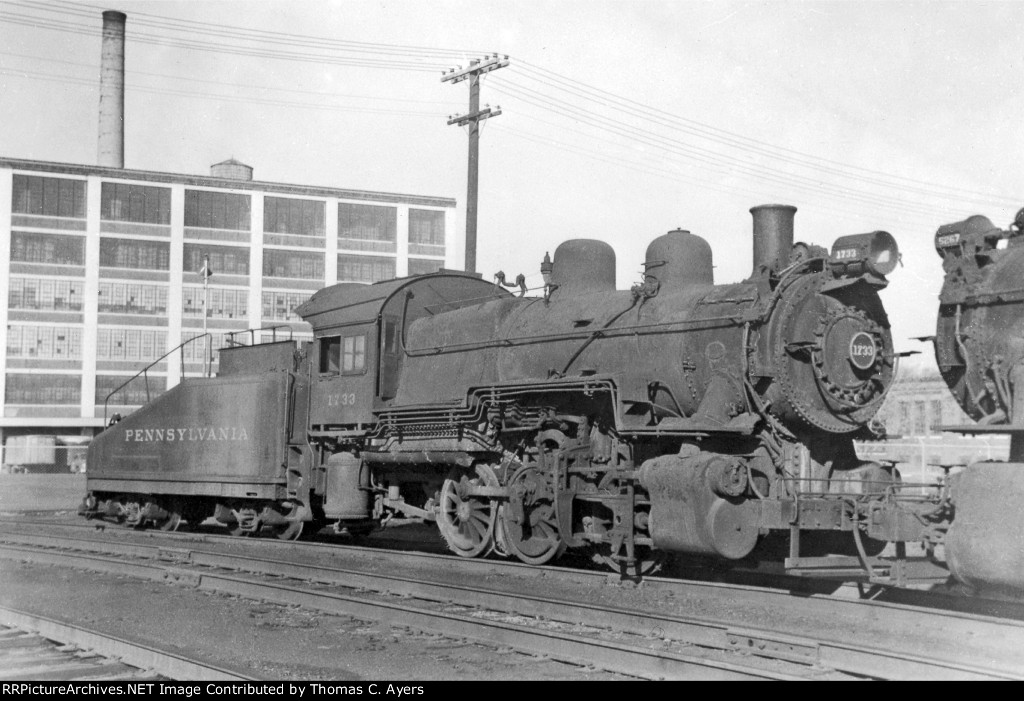 PRR 1733, B-6SB, 1956